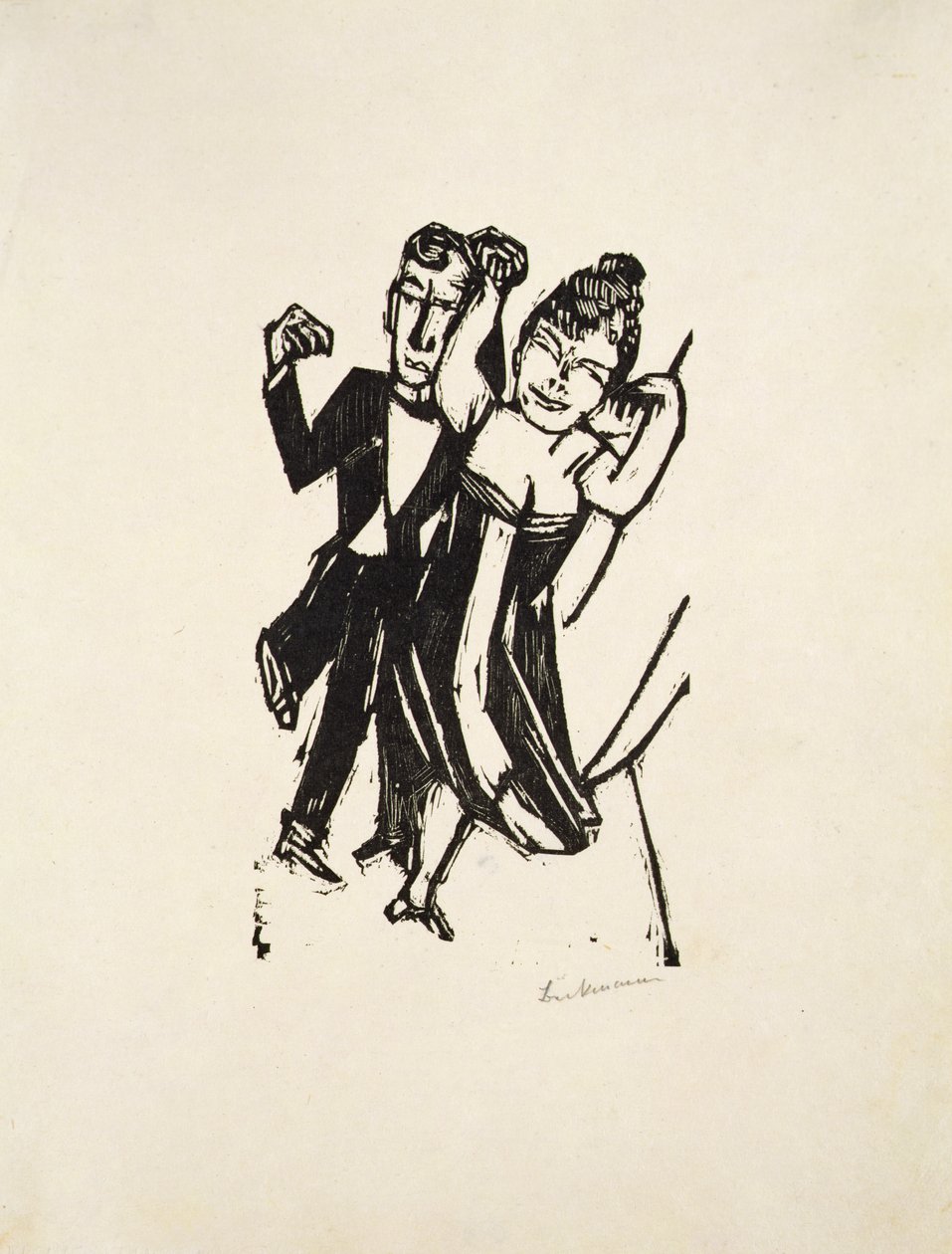 Petit Couple Dansant - Max Beckmann