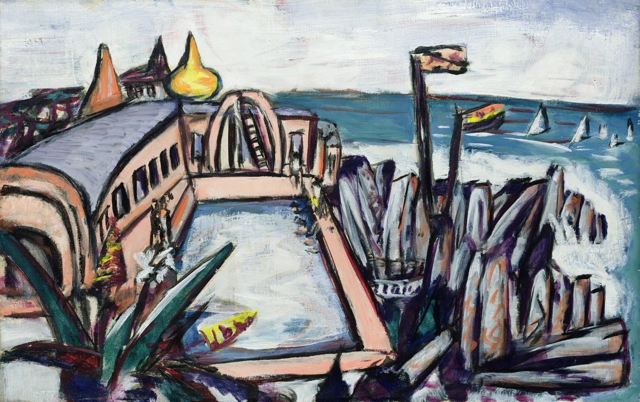 Piscine à Cap Martin - Max Beckmann