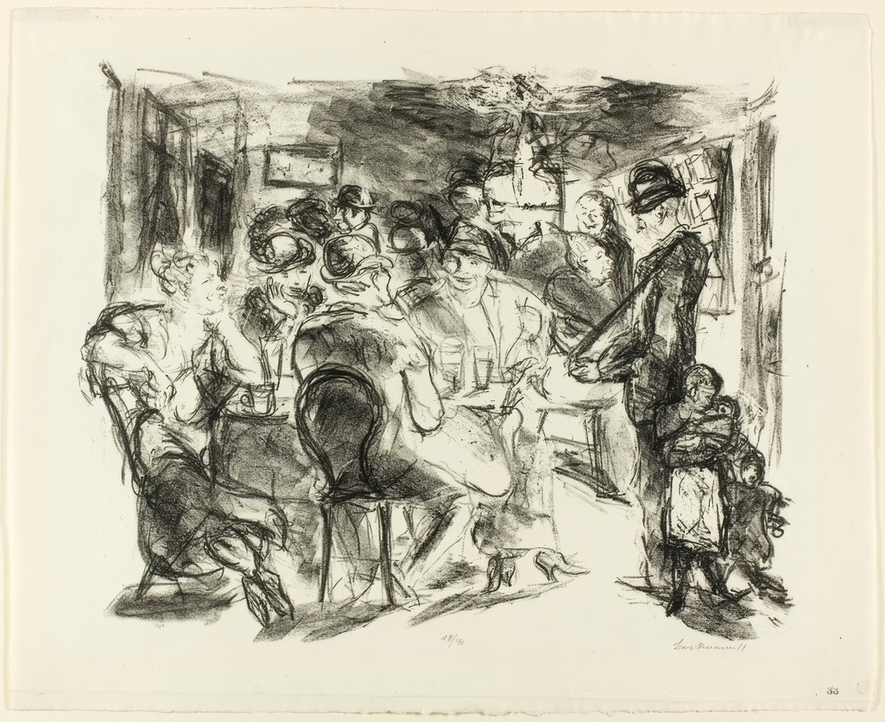 Taverne - Max Beckmann