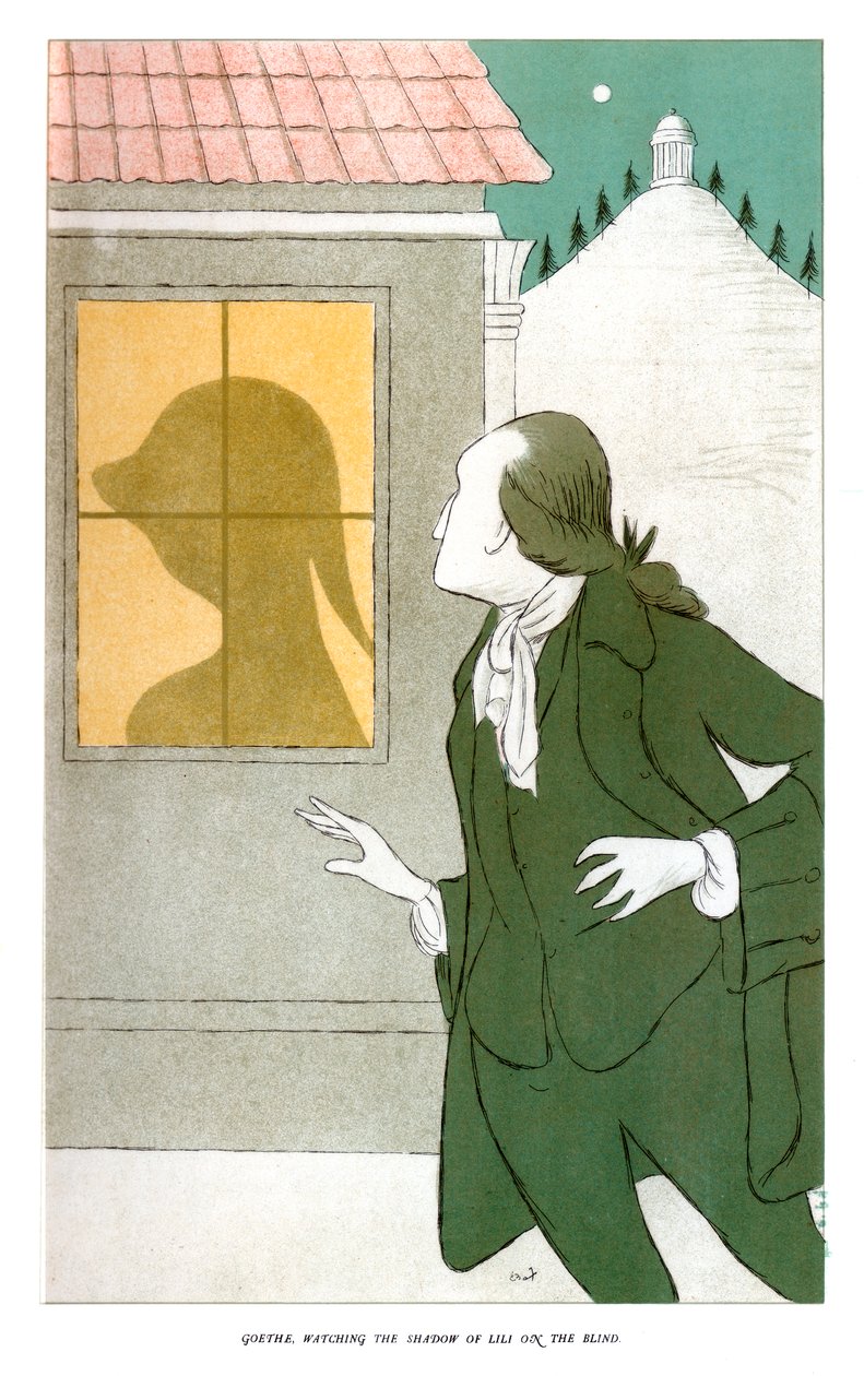 Goethe regardant l
