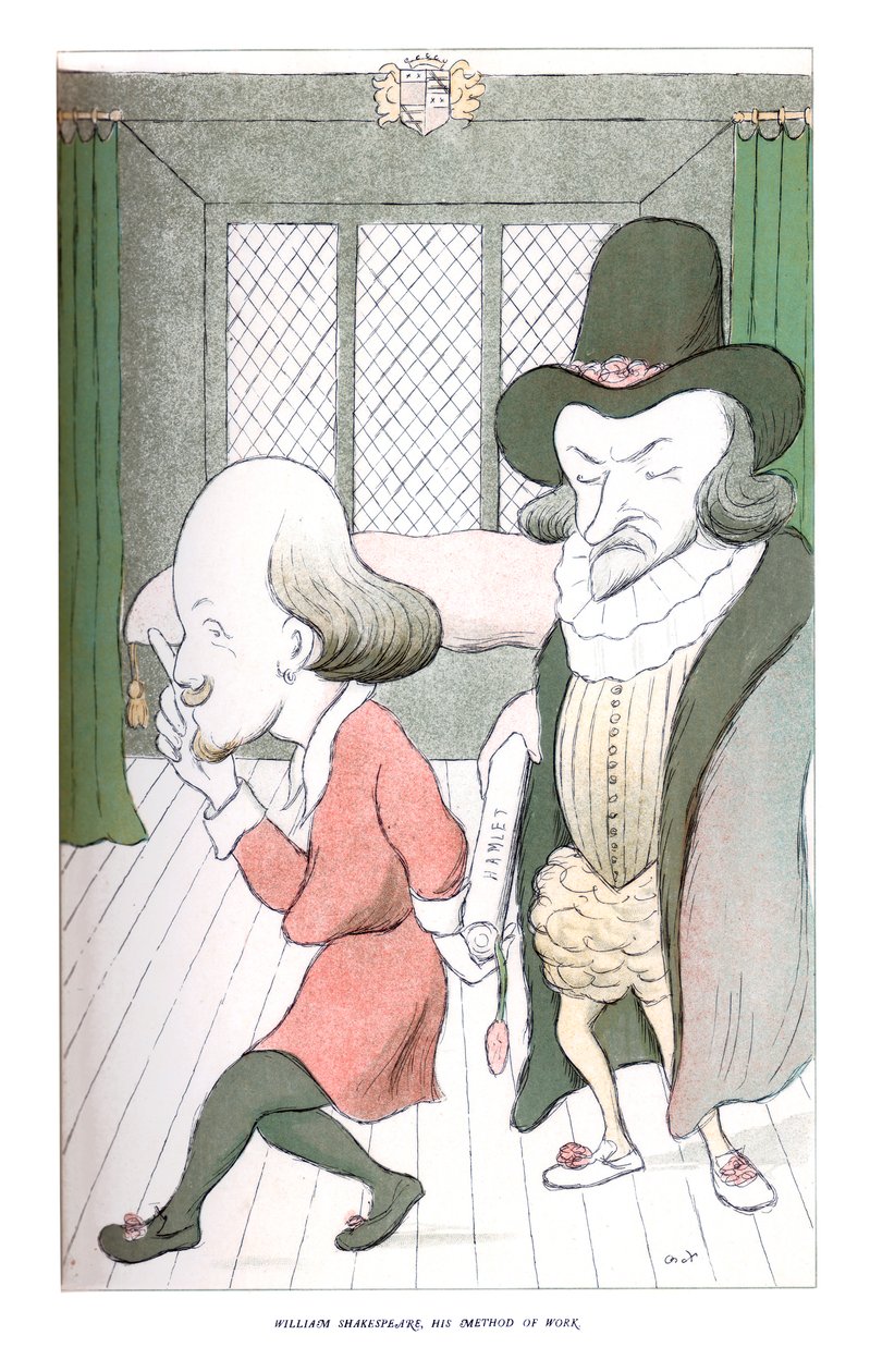 William Shakespeare, sa méthode de travail, 1904 - Henry Maximilian Beerbohm