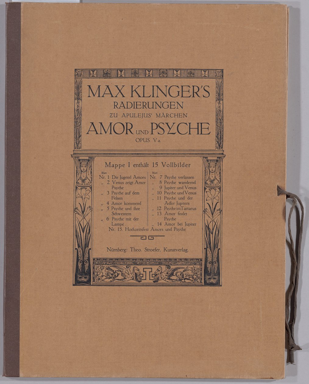Amour et Psyché [Opus Va] - Max Klinger
