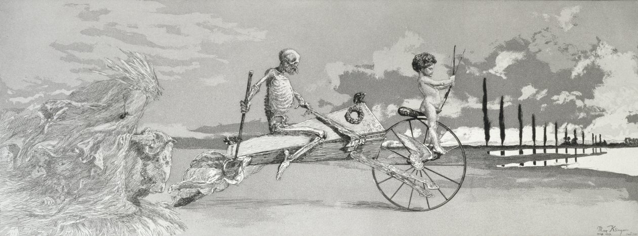 Amour, Mort et Au-delà, 1881, planche XII de 