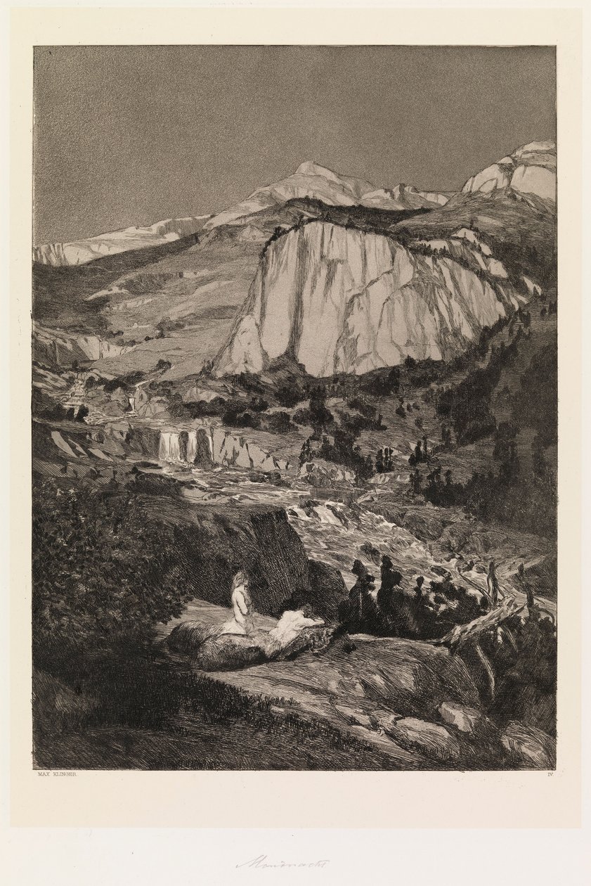 Nuit au clair de lune - Max Klinger