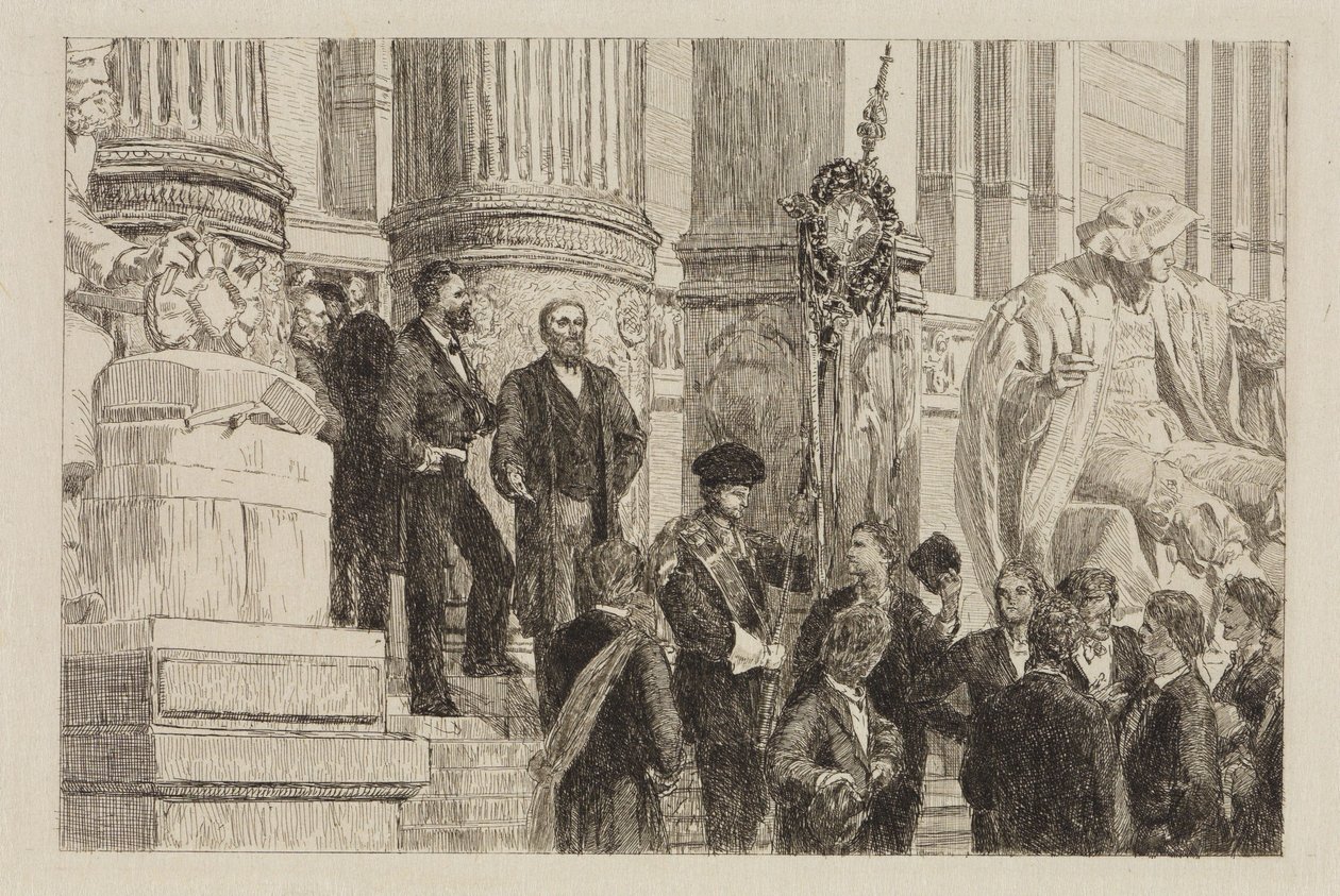 Portail du nouveau musée des arts décoratifs - Max Klinger