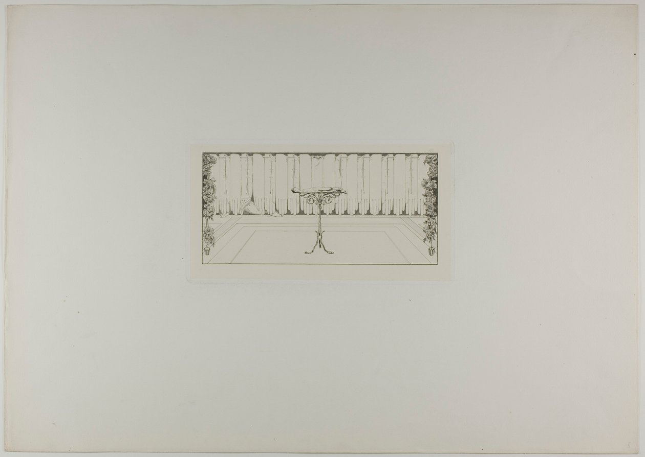 Quiétude, huitième planche de A Glove - Max Klinger