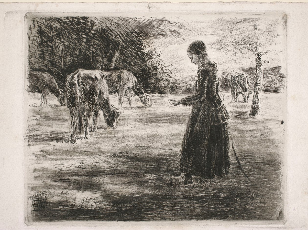 Au pâturage (près de Delden en Hollande) - Max Liebermann