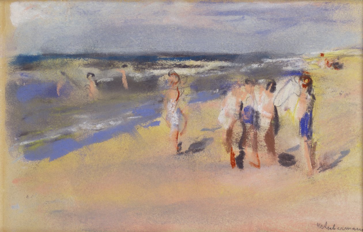Plage, vers 1910 - Max Liebermann