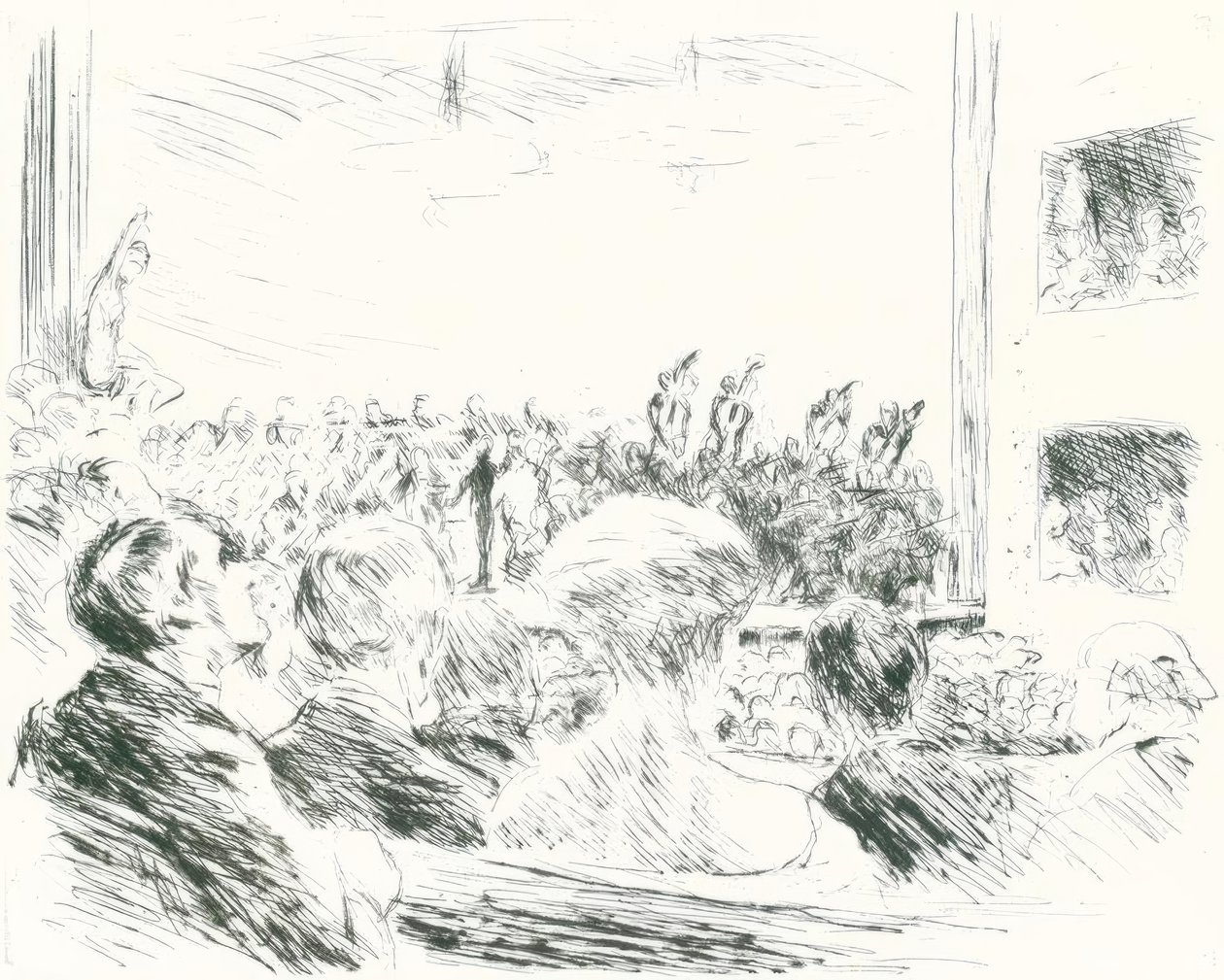 Le concert symphonique - Max Liebermann