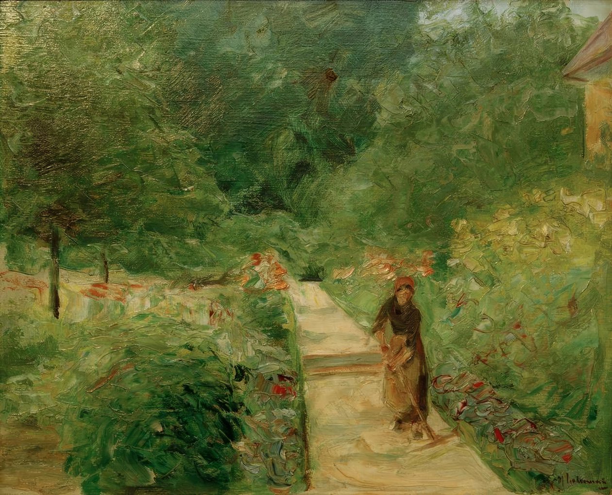Le potager à Wannsee vers l