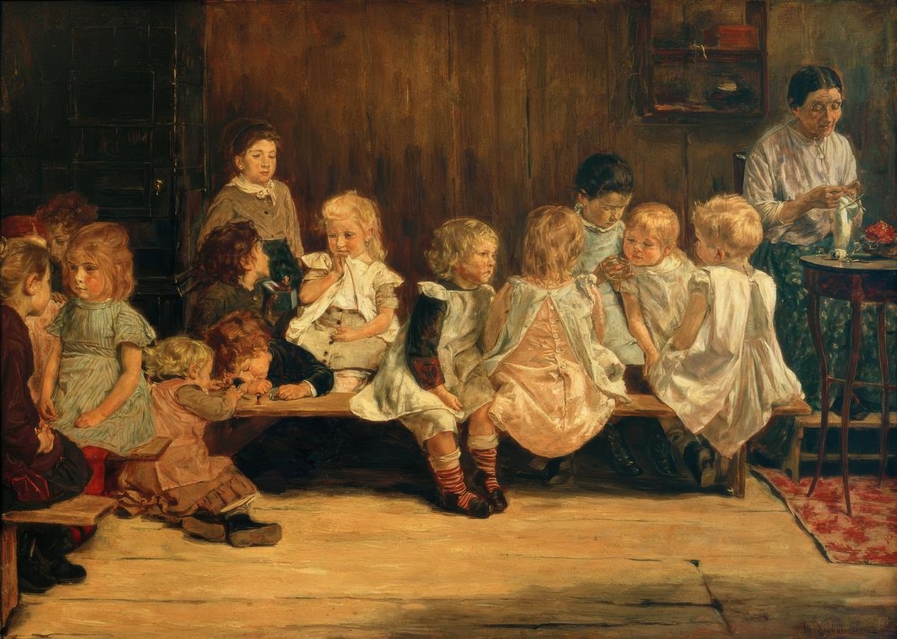 École maternelle à Amsterdam - Max Liebermann