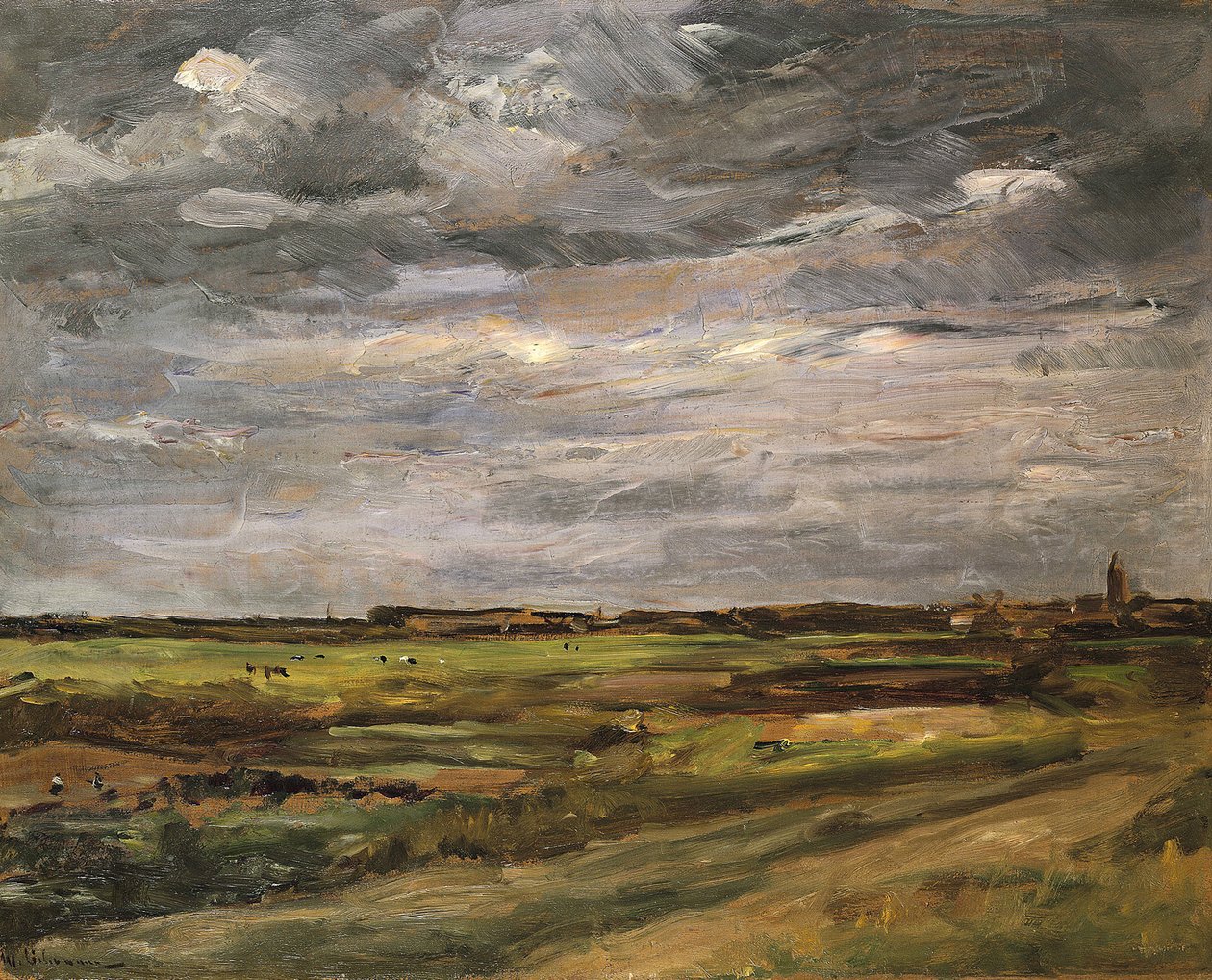 Paysage près de Noordwijk - Max Liebermann