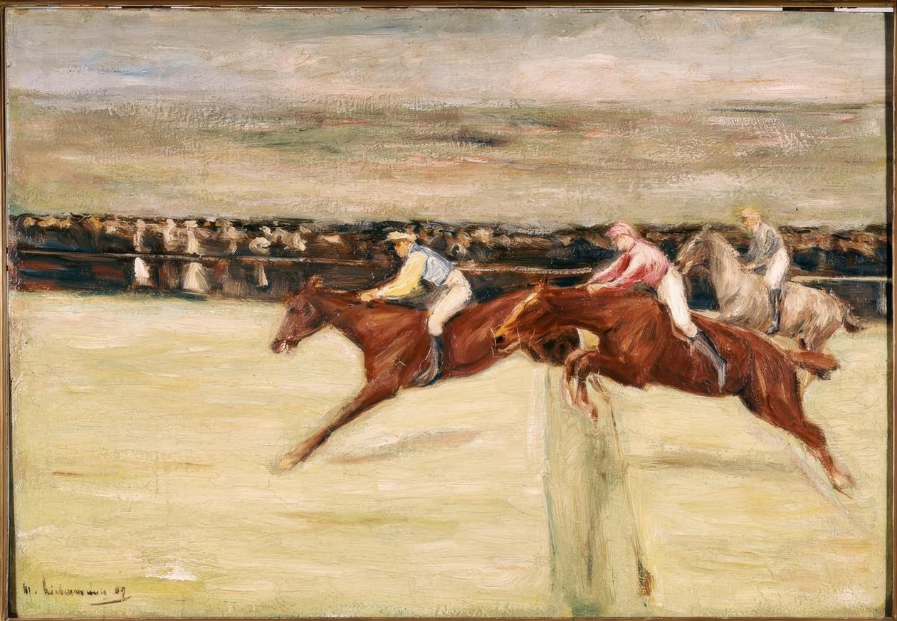 Course de chevaux aux Cascines - Max Liebermann