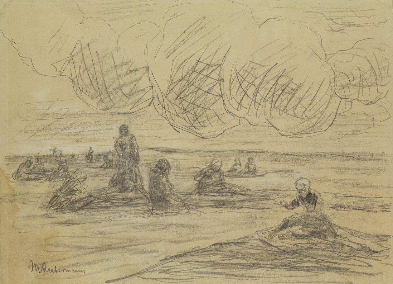 Réparation des filets, 1894 - Max Liebermann