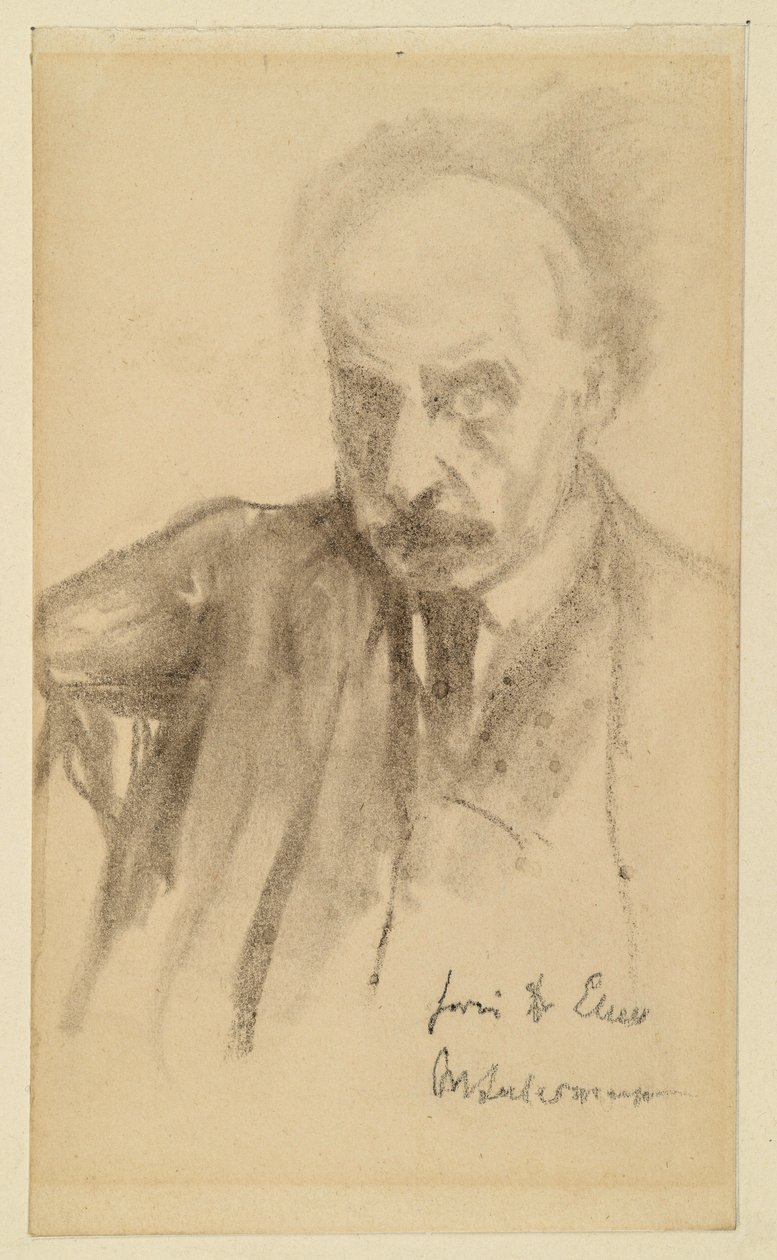 Autoportrait - Max Liebermann