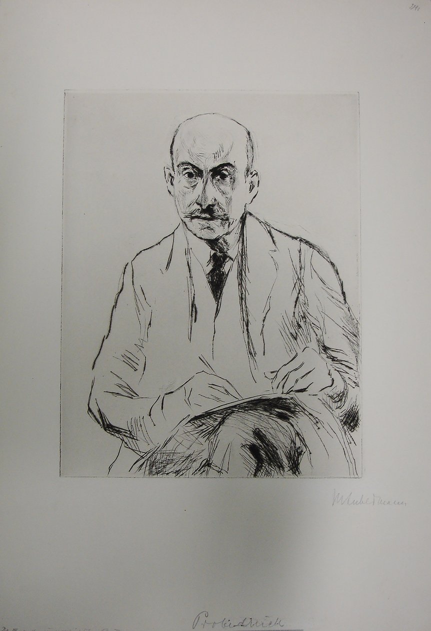 Autoportrait à 70 ans - Max Liebermann
