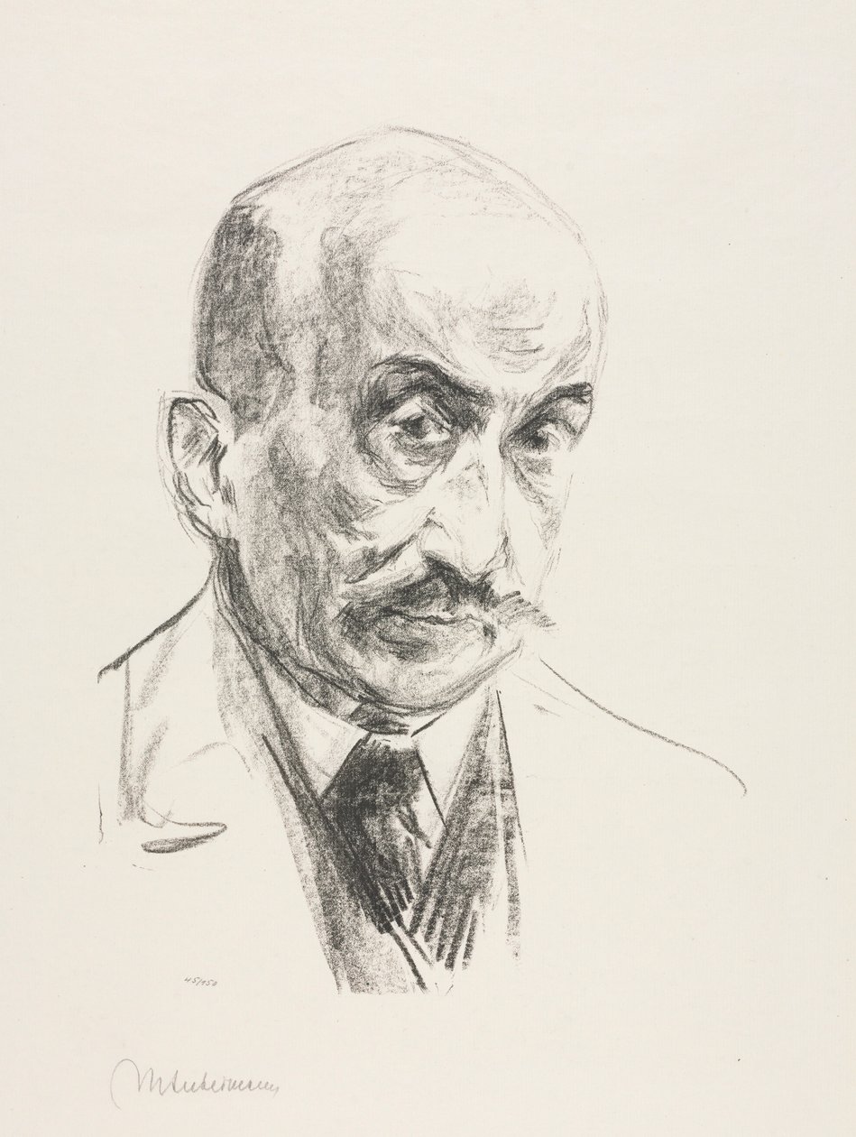 Autoportrait, 1921 - Max Liebermann
