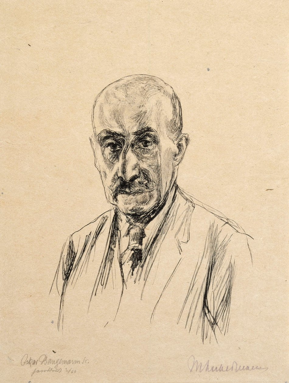 Autoportrait - Max Liebermann