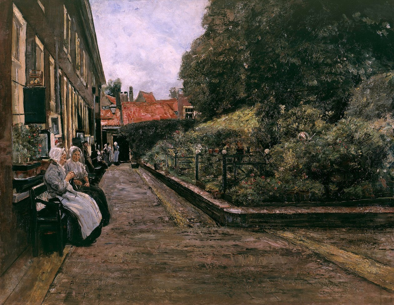 Fondation Saint-Étienne à Leyde (1re version) - Max Liebermann