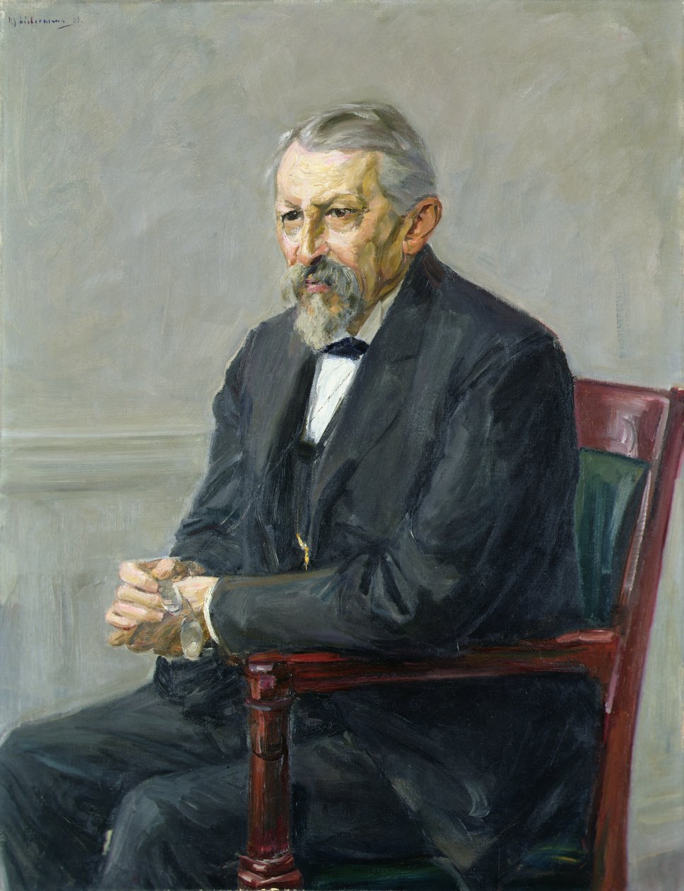 Le Scientifique naturel, Hermann Strebel (1834-1914) - Max Liebermann