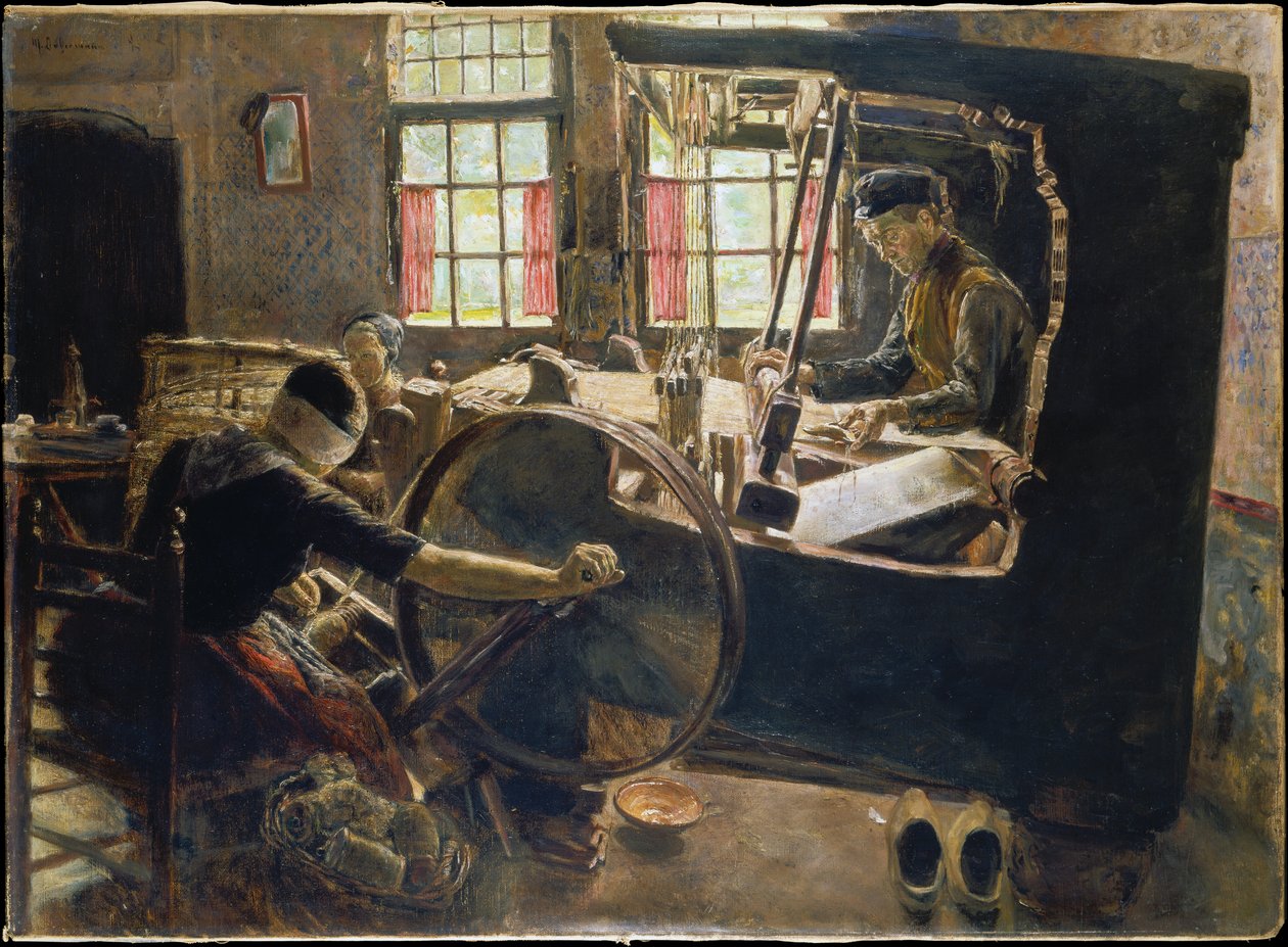 Le Tisserand - Max Liebermann