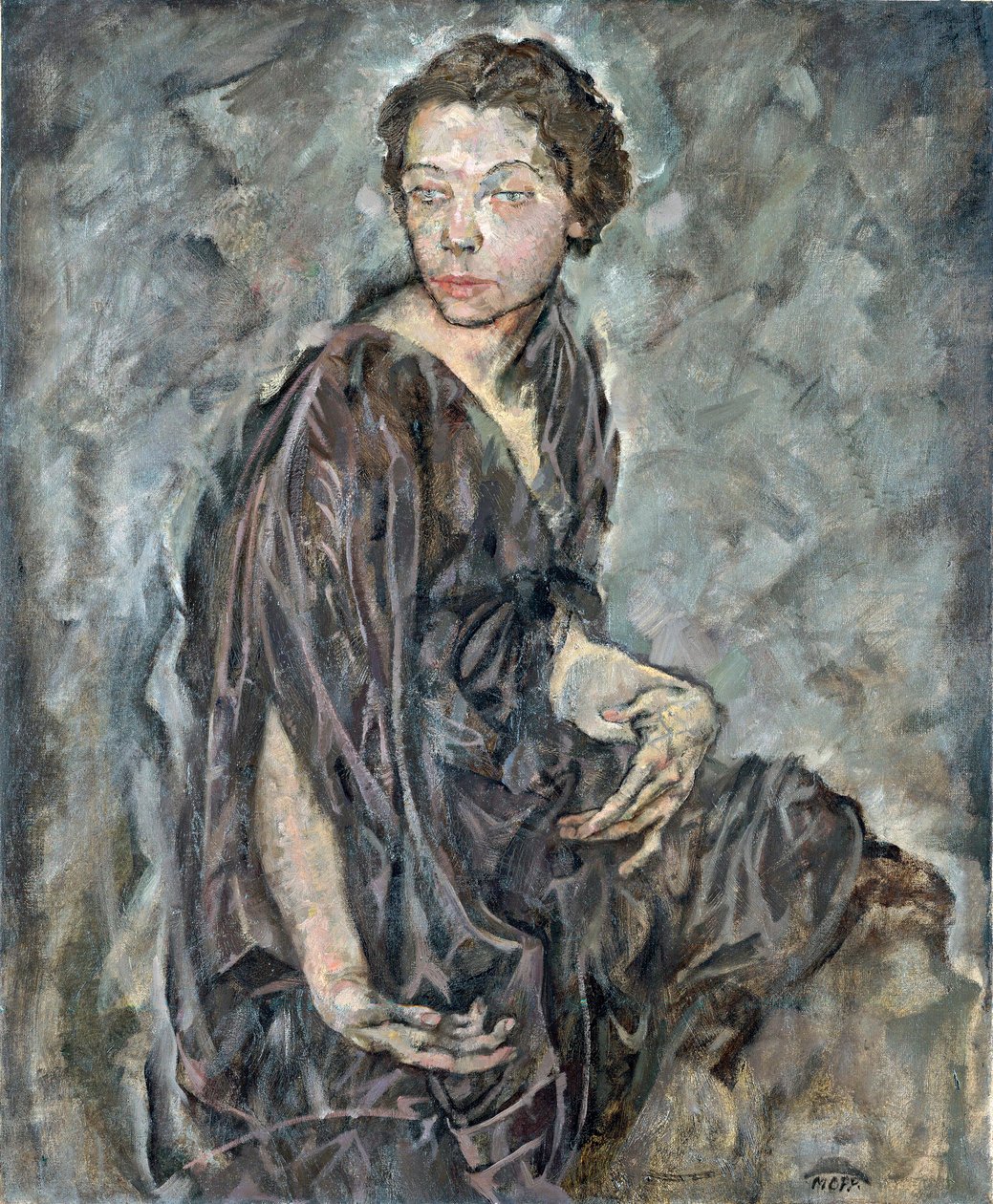 Portrait de Tilla Durieux (1880-1971), actrice et comédienne autrichienne - Max Oppenheimer