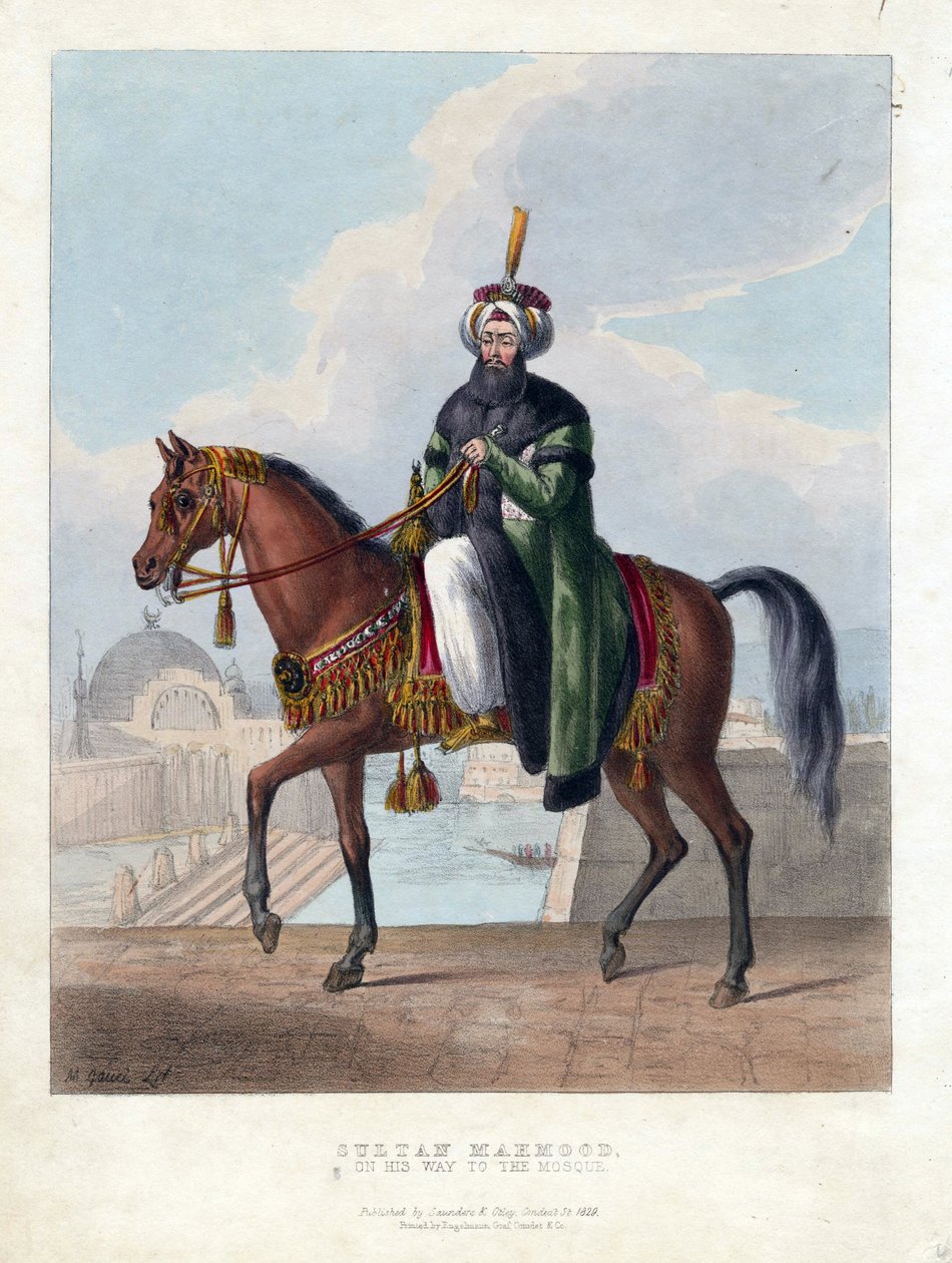 Portrait de Mahmoud II, Sultan de l