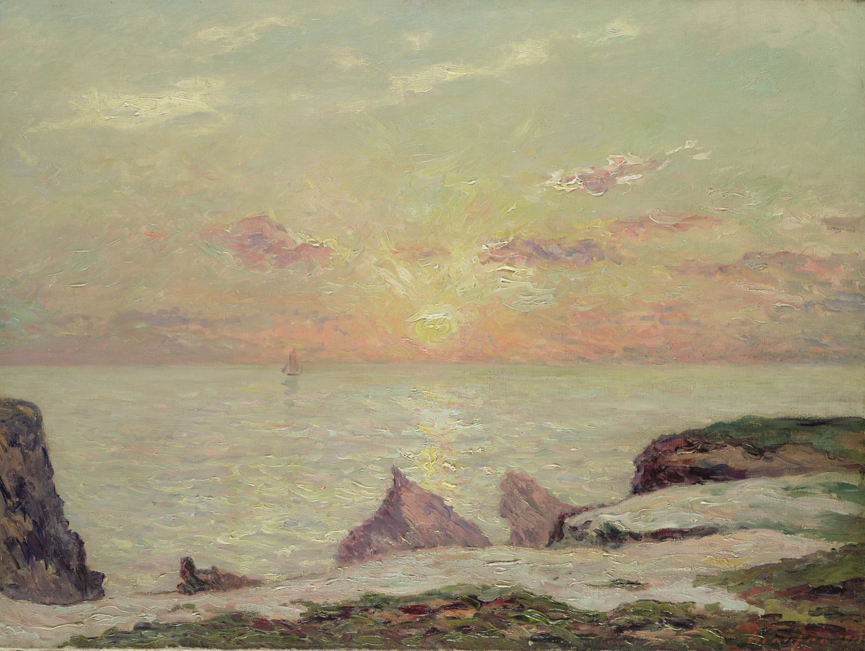 Les Falaises de Belle-Île, 1913 - Maxime Emile Louis Maufra
