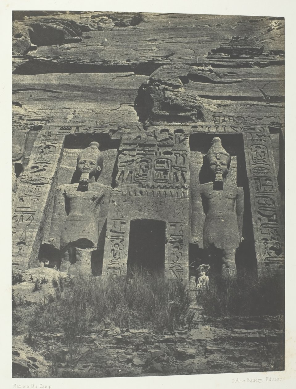 Ibsamboul, entrée du spéos d