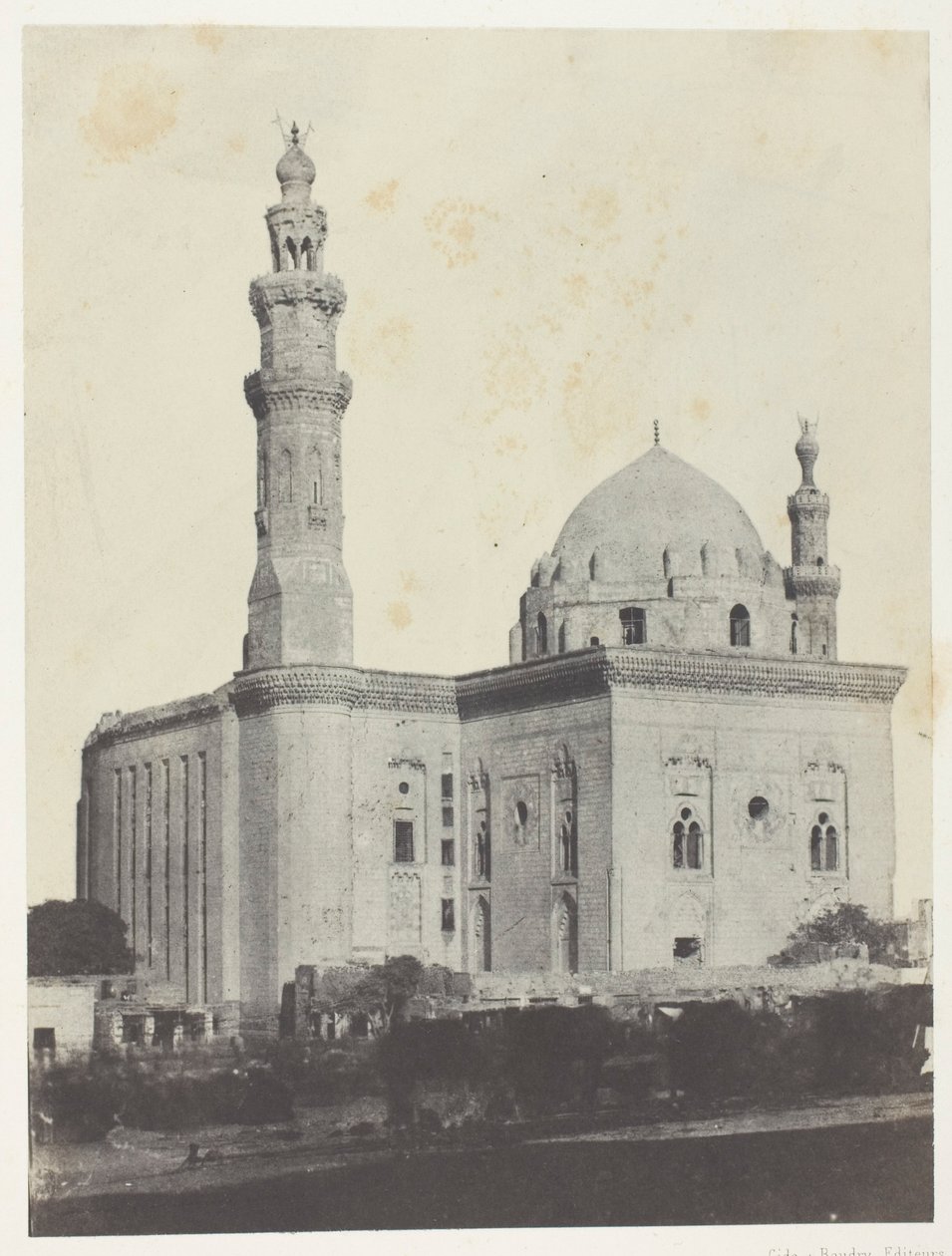 Mosquée du Sultan Hassan, Le Caire - Maxime Du Camp