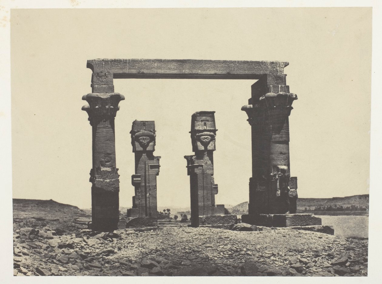 Temple de Kardassy, Nubie - Maxime Du Camp