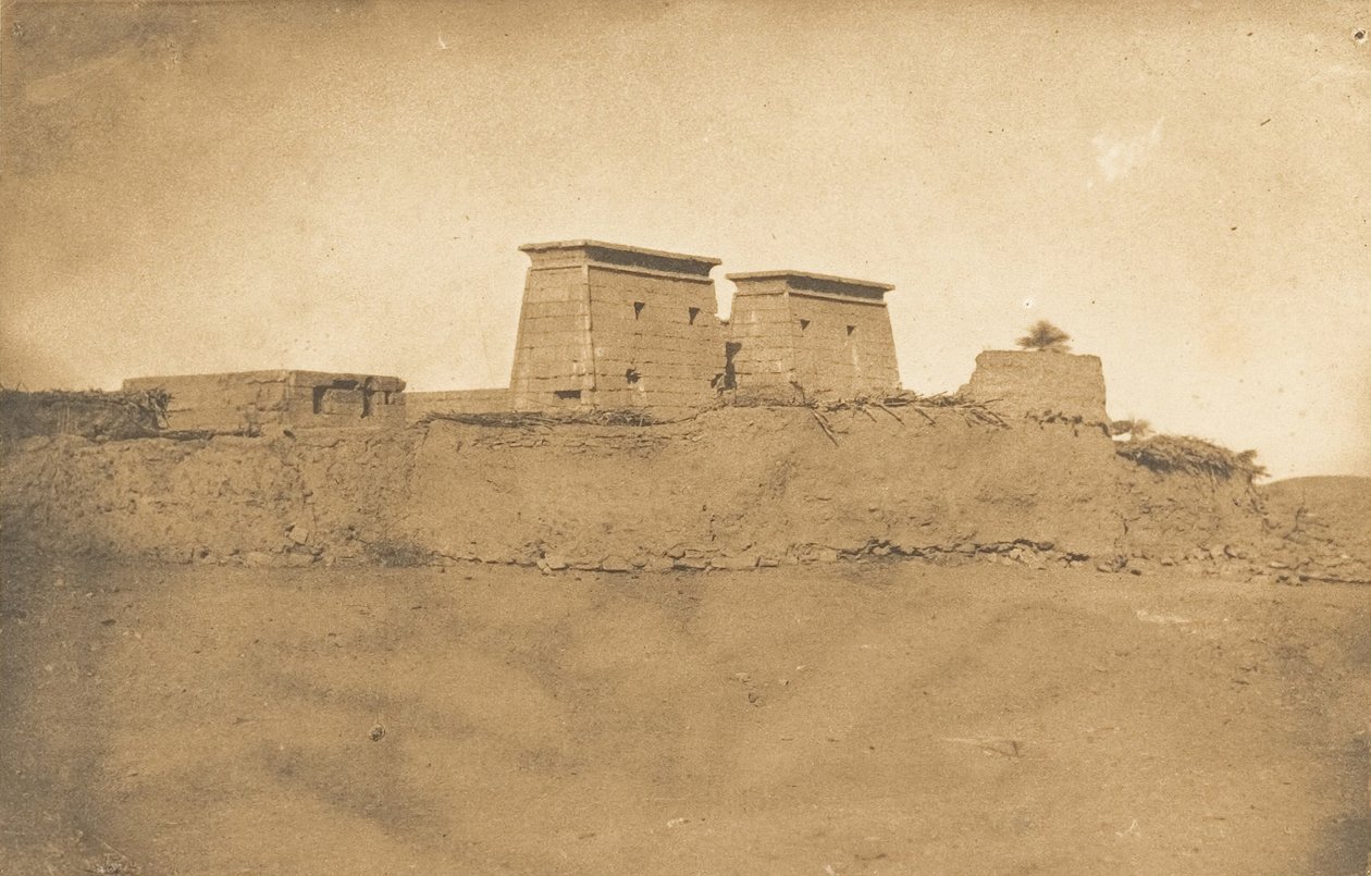 Vue des pylônes du Temple de Khons et d