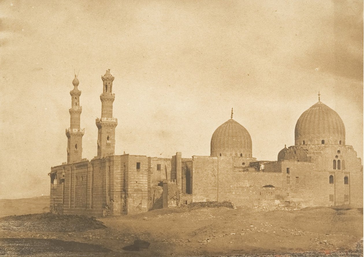 Vue générale de la Mosquée et du Tombeau de Sultan Bezkouk, El-Melek... - Maxime Du Camp