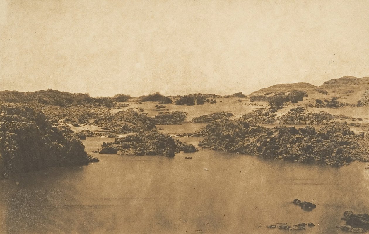 Vue prise à la Seconde Cataracte, mars 1850 - Maxime Du Camp