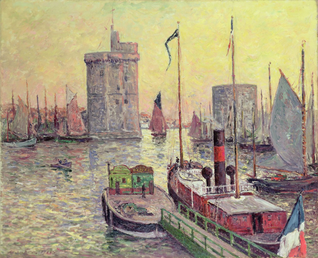 Le Port de La Rochelle - Maxime Emile Louis Maufra
