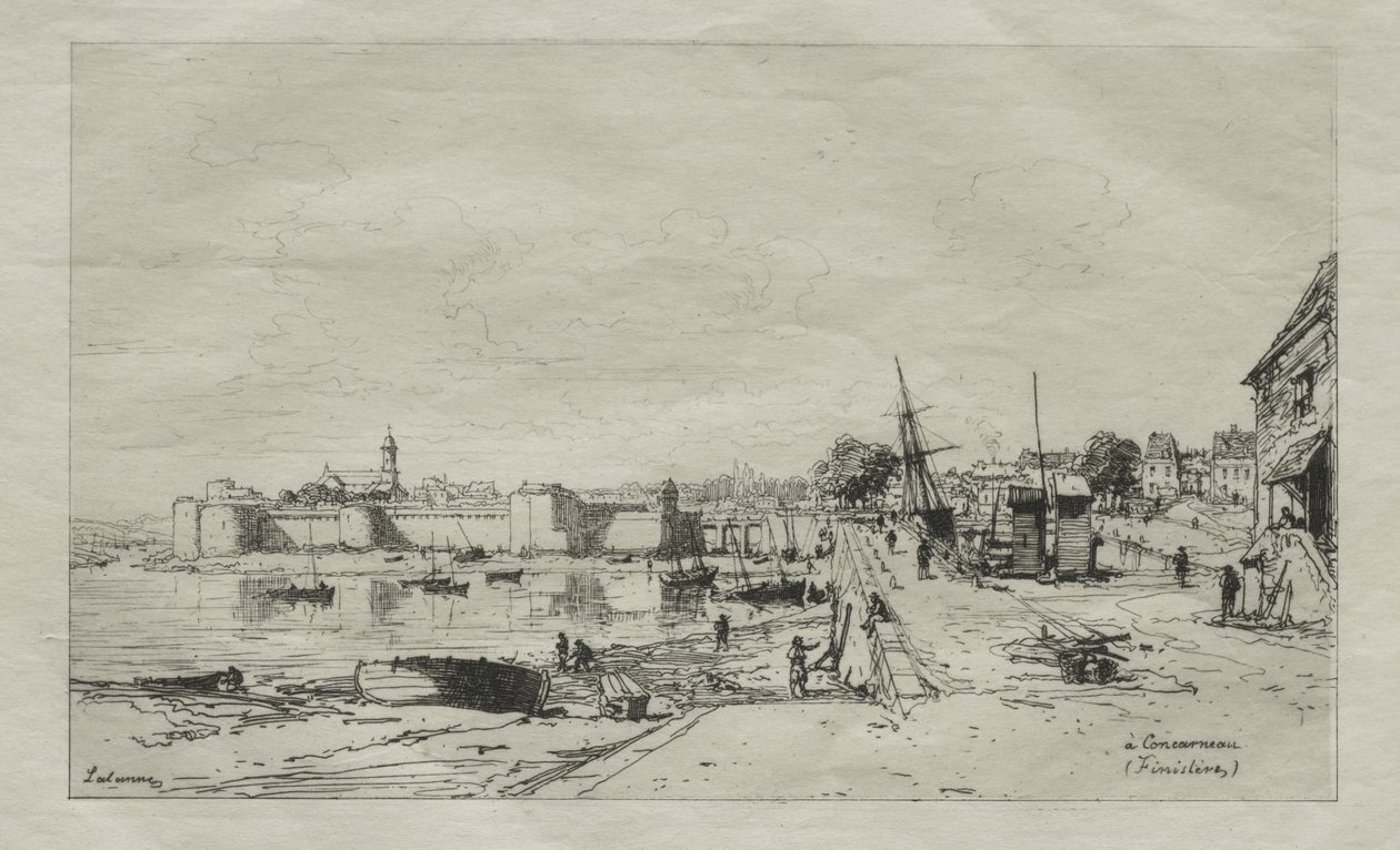 À Concarneau (Finistère) - Maxime Lalanne