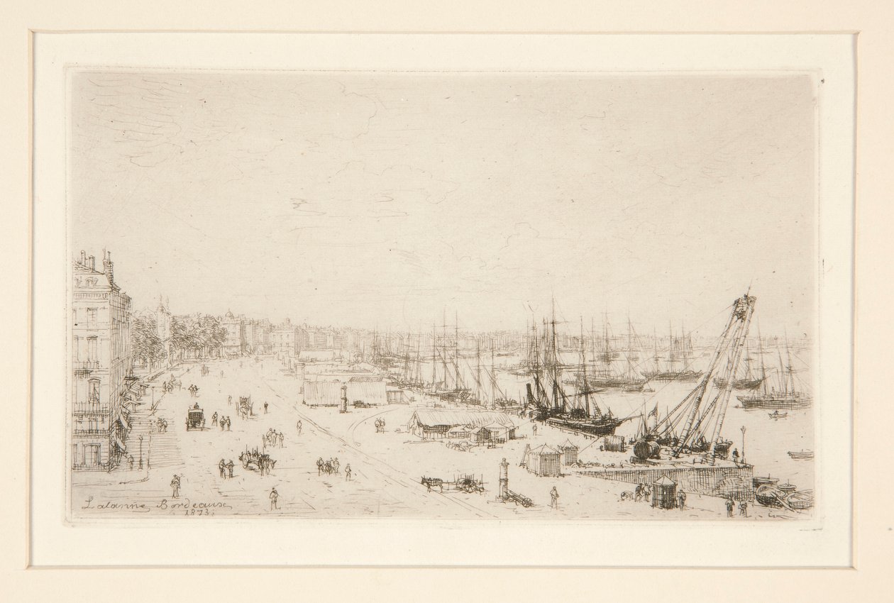 Bordeaux, quai des Chartrons - Maxime Lalanne