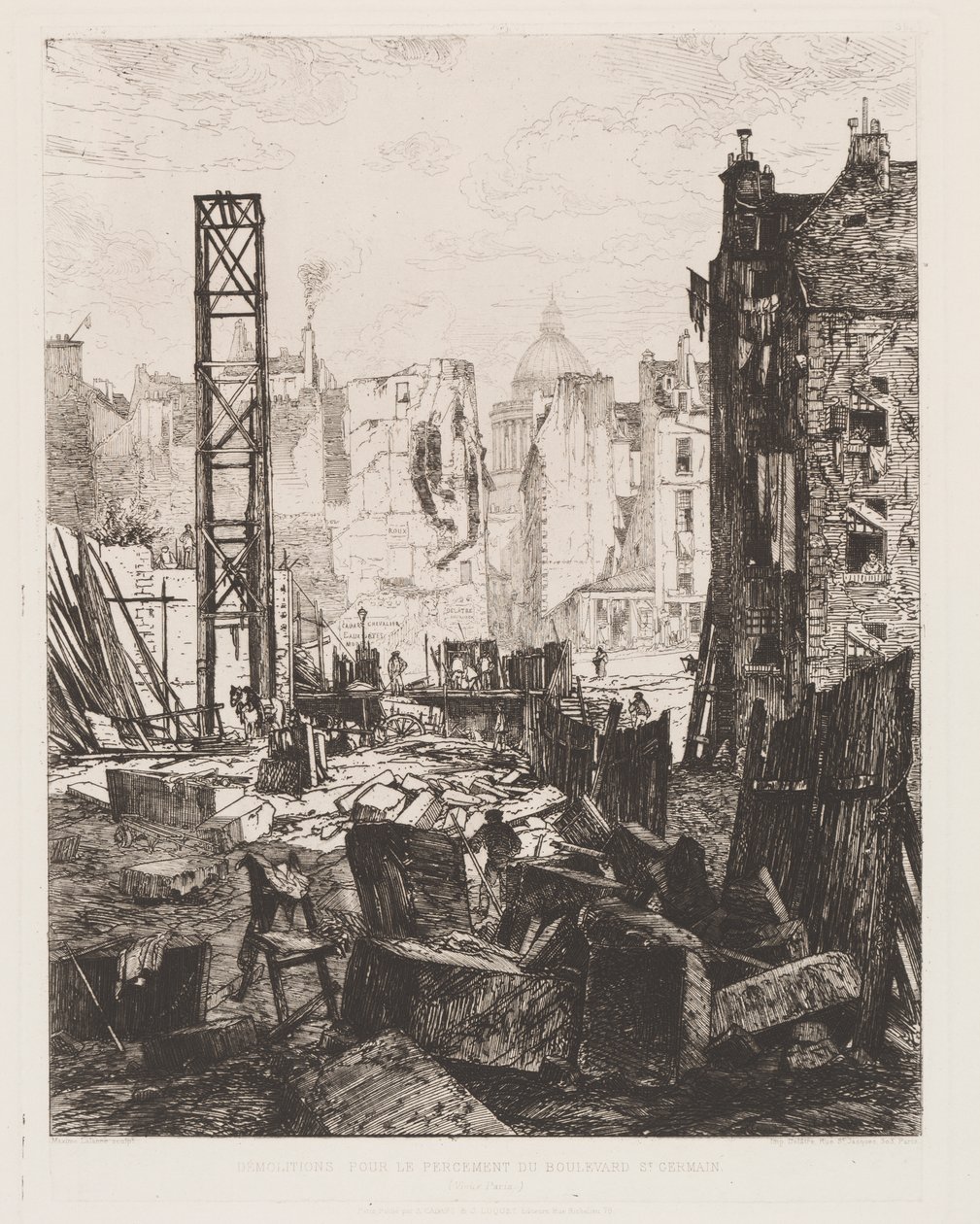 Démolition pour l