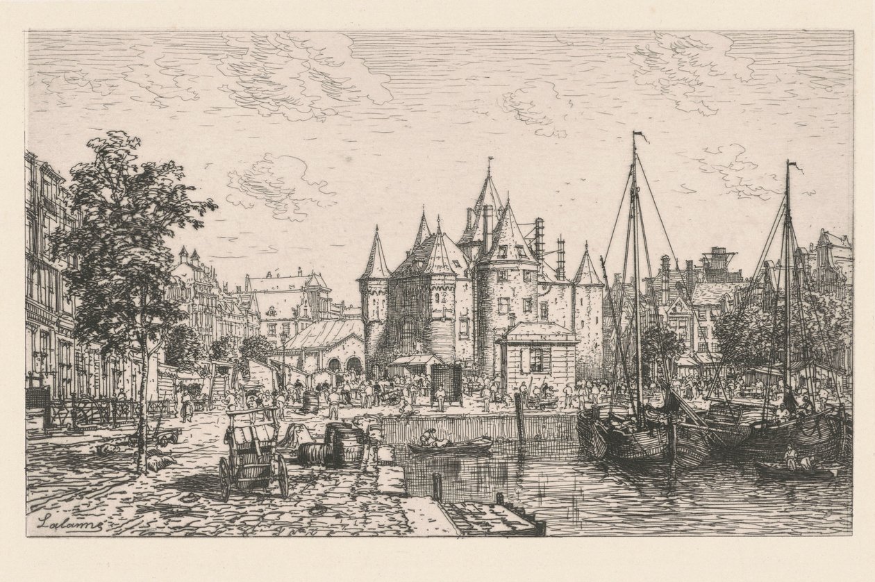 La maison de la pesée de la ville d