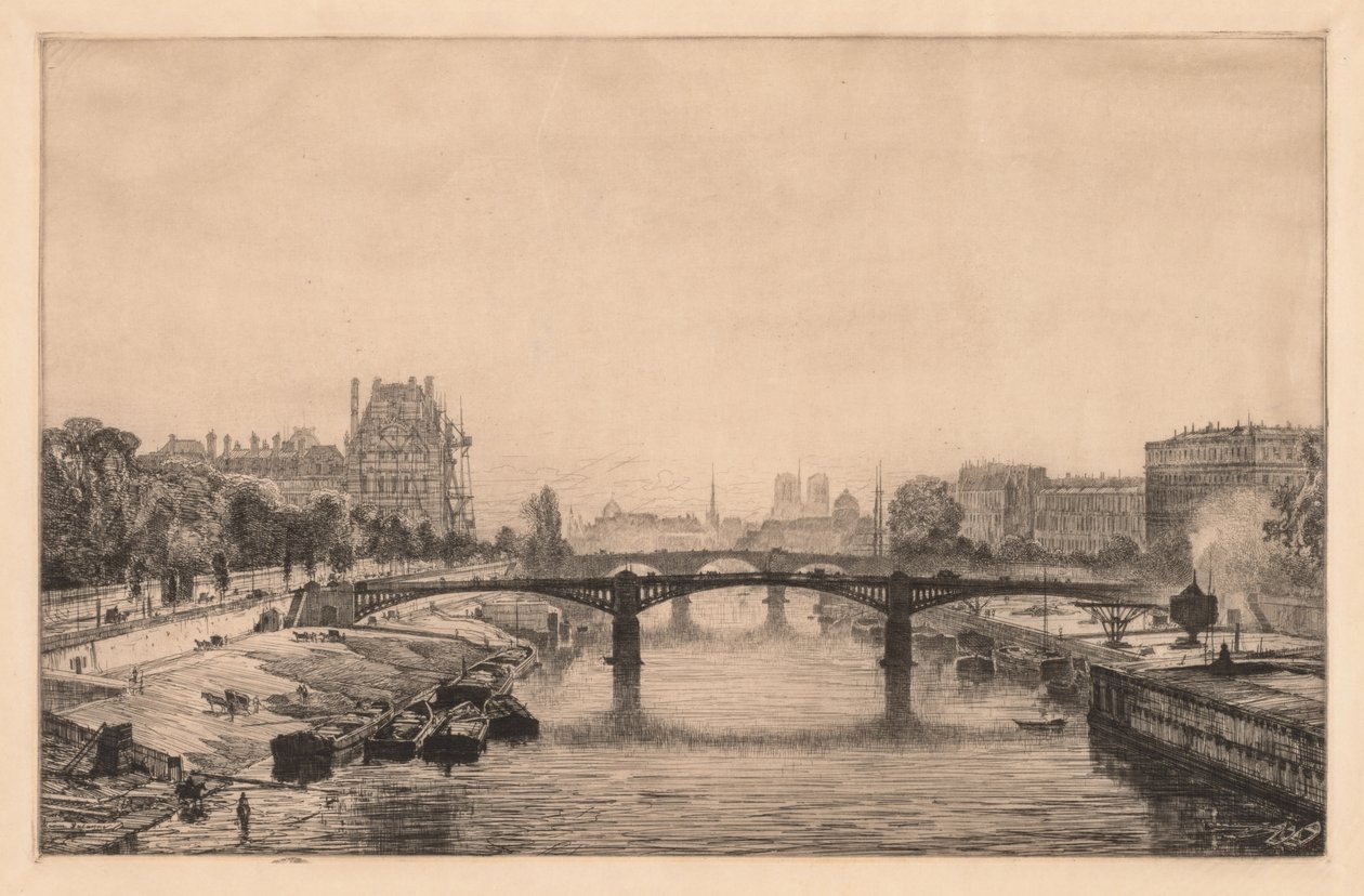 Paris, vue depuis le Pont de la Concorde - Maxime Lalanne