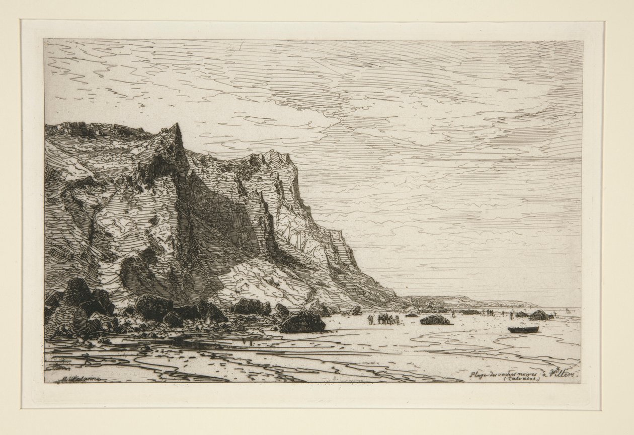 Plage des vaches noires à Villers (Calvados) - Maxime Lalanne