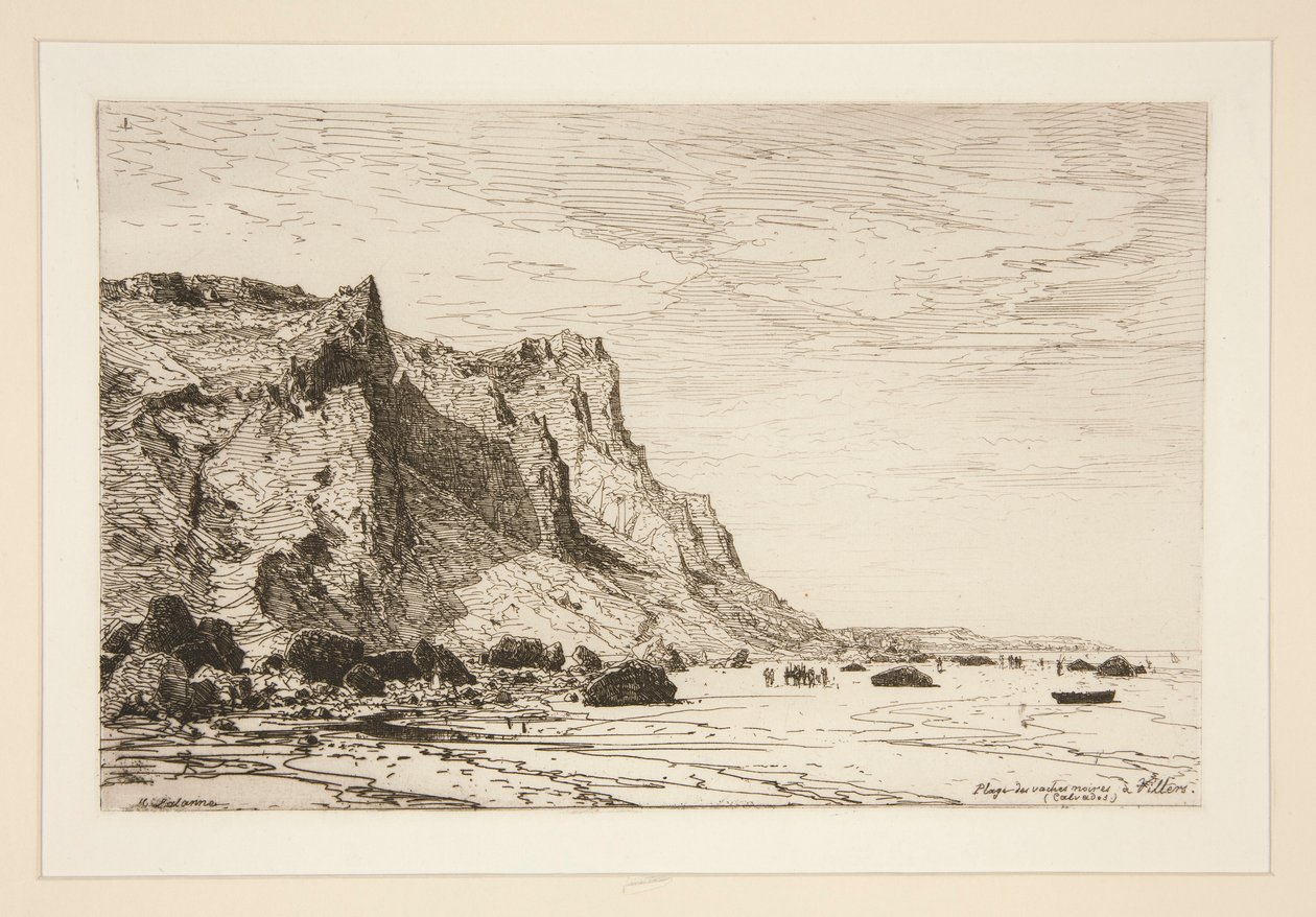 Plage des vaches noires à Villers (Calvados) - Maxime Lalanne