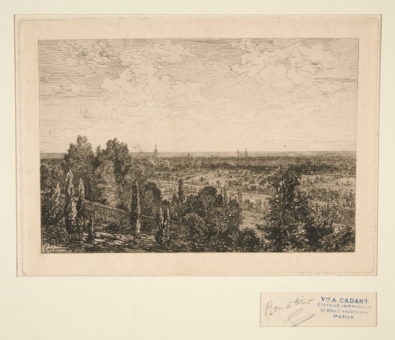 Vue de Paris - Maxime Lalanne
