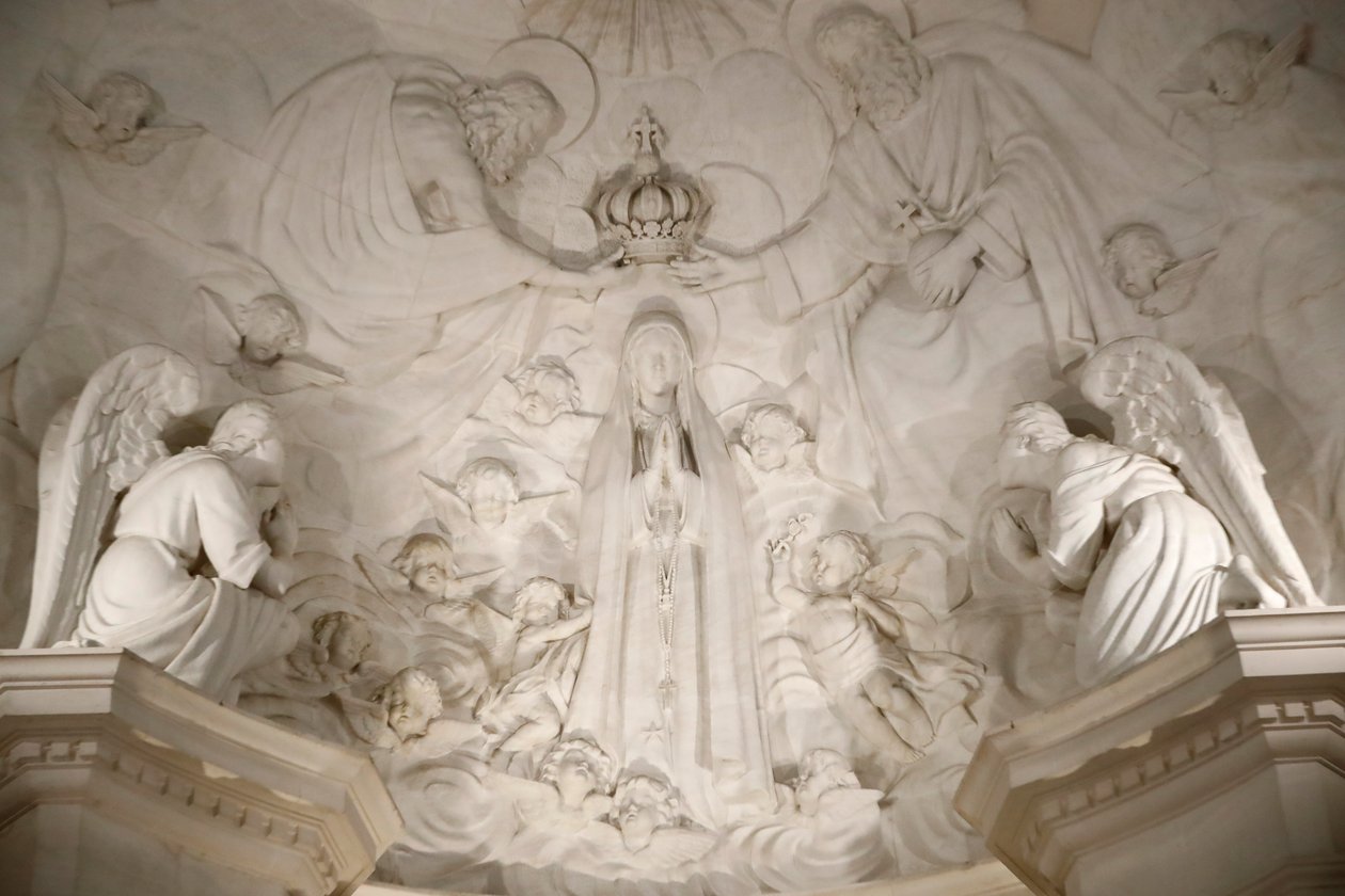 Sanctuaire de Fatima. Intérieur de l