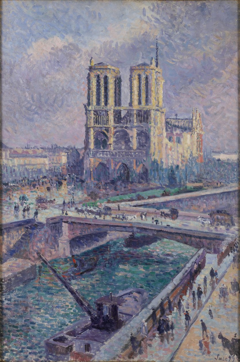 Notre Dame, 1899 - Maximilien Luce