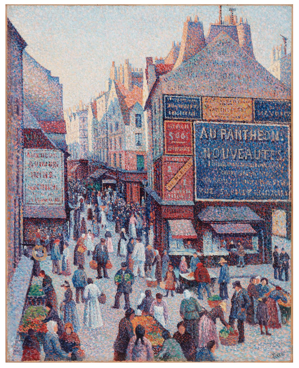 La Rue Mouffetard - Maximilien Luce