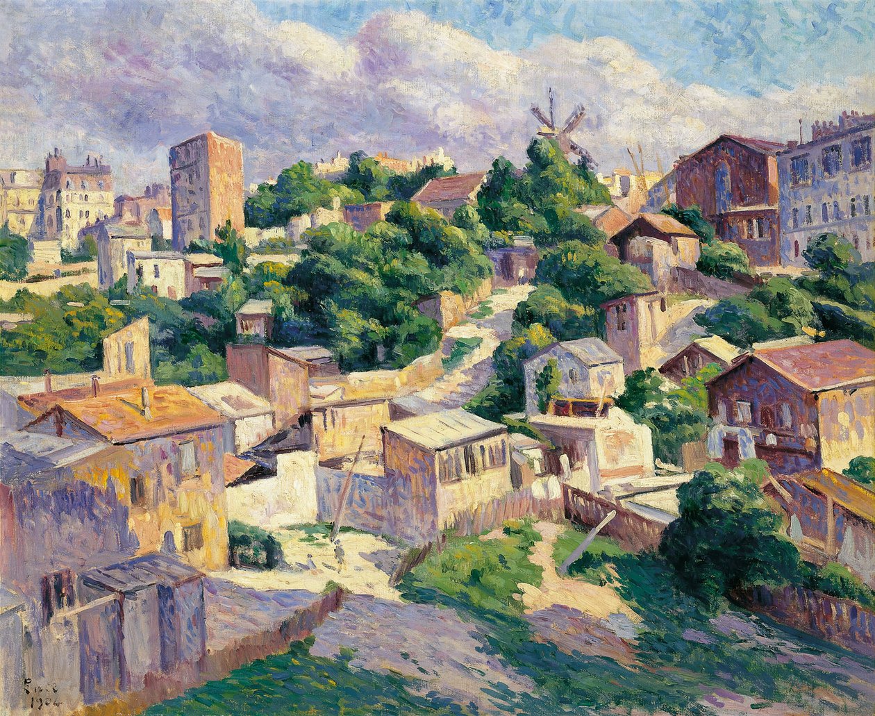 Montmartre, Paris - Maximilien Luce