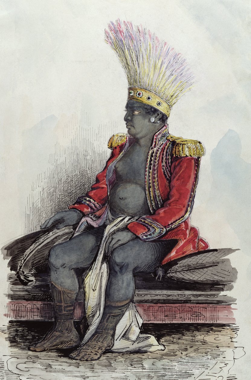 Le roi Temoana sur l
