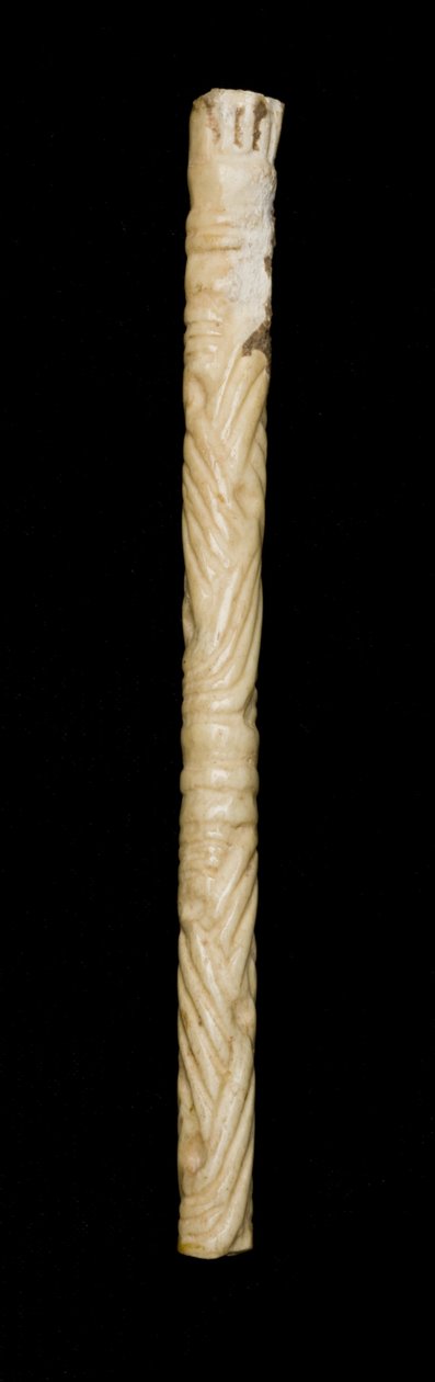 Outil avec motif de natte, 600-900 apr. J.-C. - Mayan Mayan
