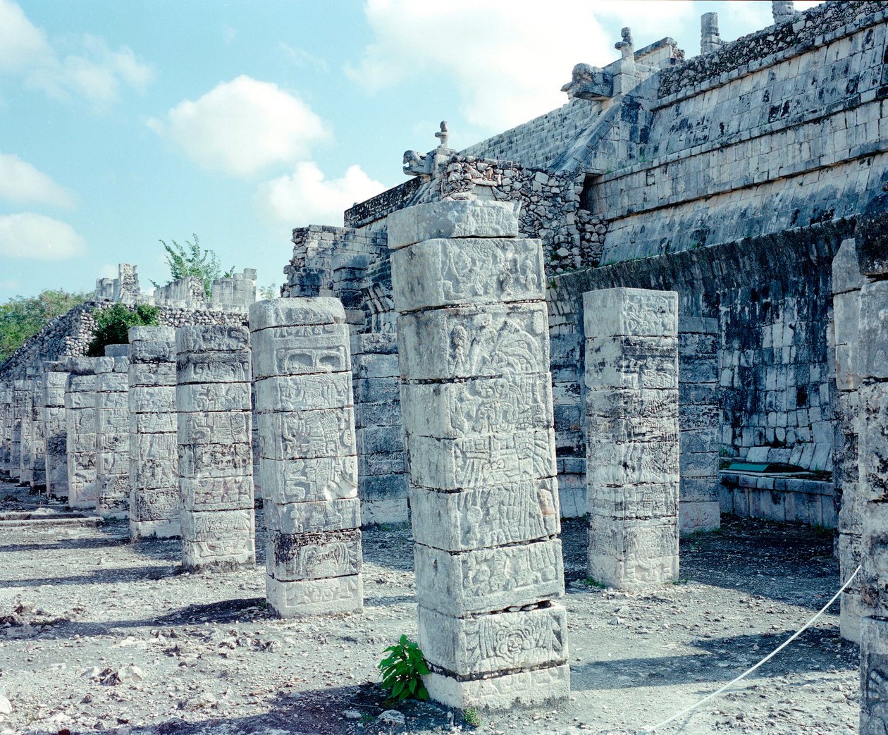 Civilisation précolombienne : vue du site de Chichen Itza - Mayan Mayan